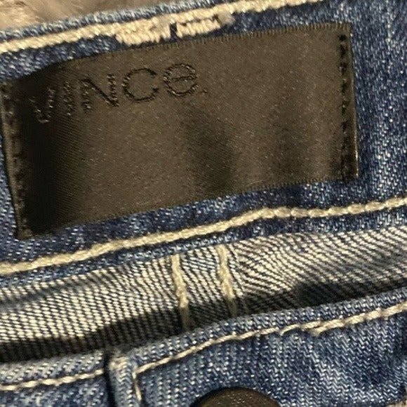 Vince Distressed Skinny Ankle Jeans Size 28 - Picture 7 of 8